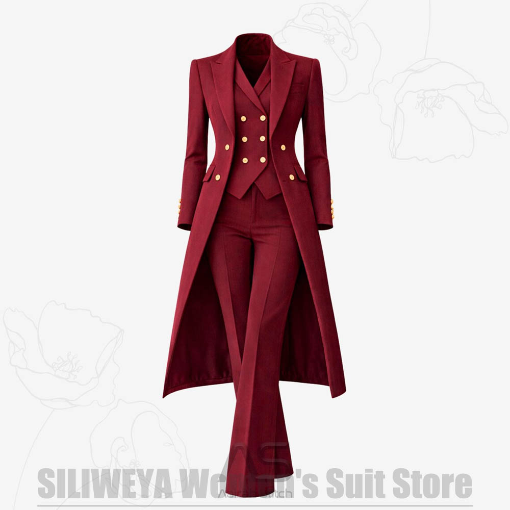 Women Luxury Formal Wear - Completo da Donna 3 Pezzi: Giacca