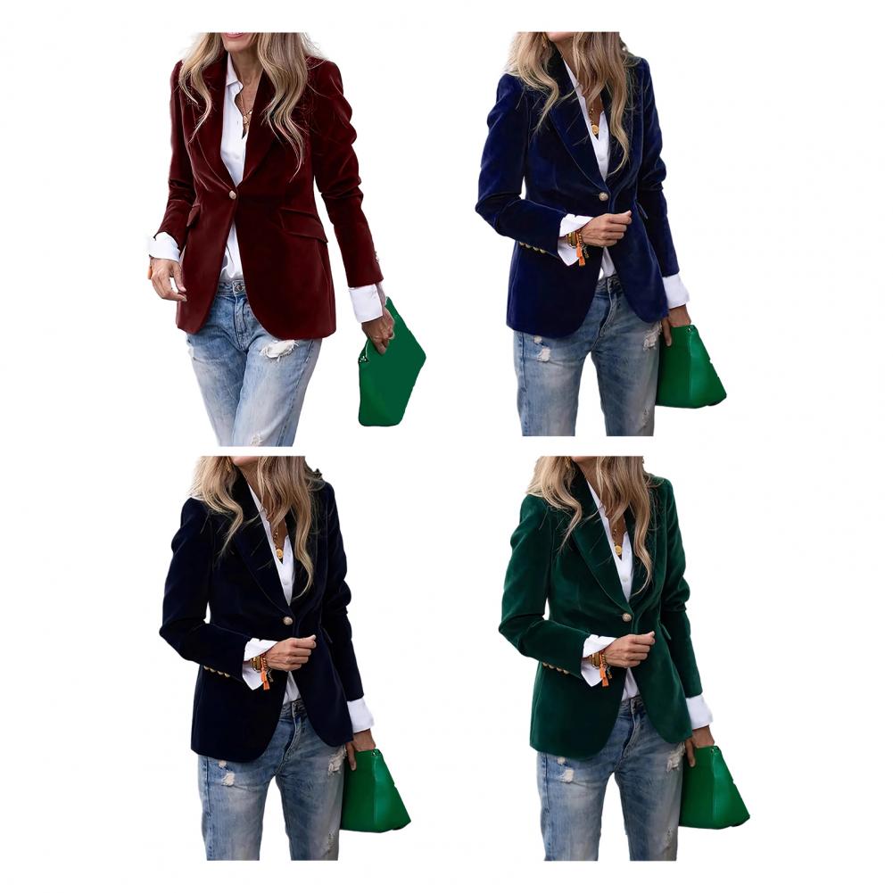 Blazer da donna in velluto tag - Large Women'S Formal Wear recensione e prezzo