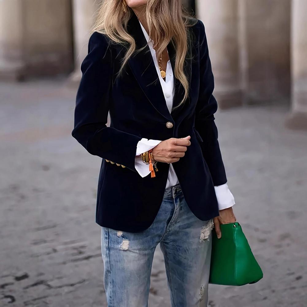 Blazer da donna in velluto tag - Large Women'S Formal Wear recensione e prezzo