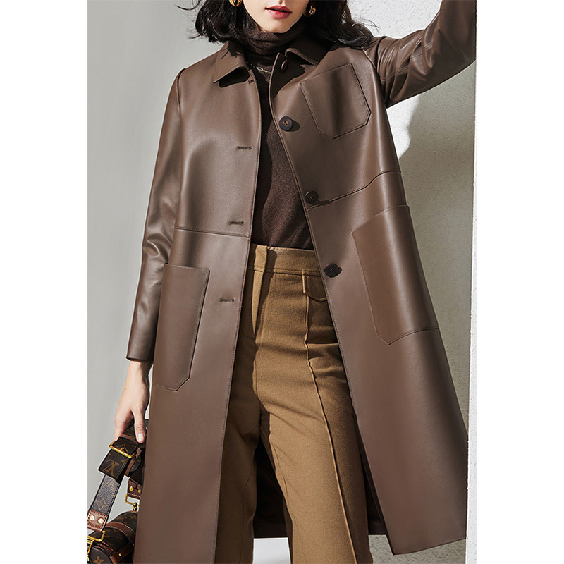 Trench da donna in pelle di gr - Large Women'S Formal Wear recensione e prezzo