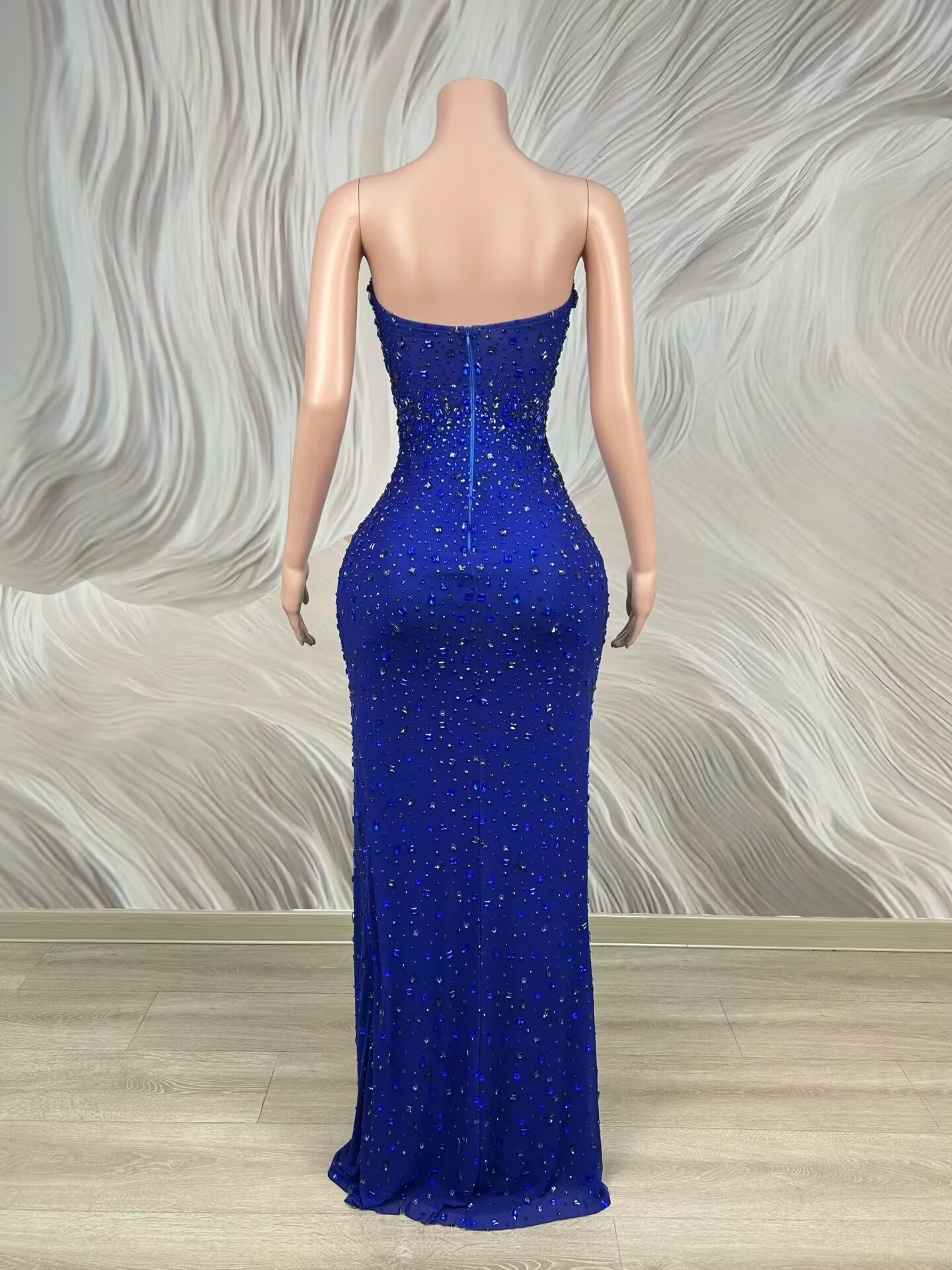 Abito da Sera Blu Scintillante - Women Luxury Formal Wear recensione e prezzo
